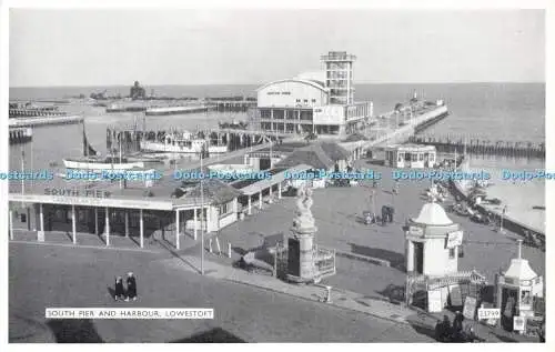 R593420 Lowestoft South Pier and Harbour J Salmon Photostyle