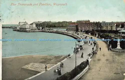 R591540 Pier Promenade und Pavillon Weymouth 64666 1910