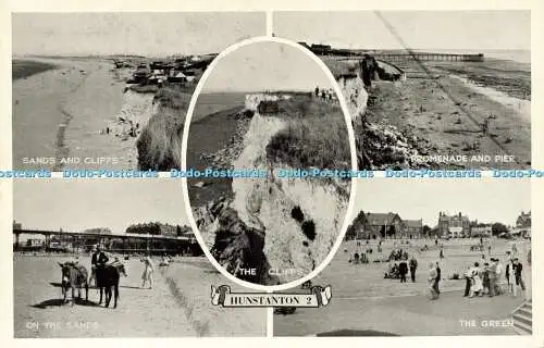 R593424 Hunstanton The Cliffs On the Sands The Green J Salmon Multi View