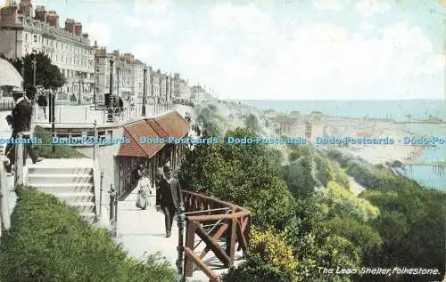 R591545 Leas Shelter Folkestone Hartmann 1906