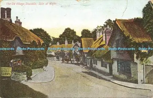 R591546 Old Village Shanklin Isle of Wight Dove Serie Nr 102 1906