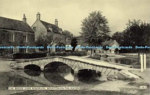 R593432 Bourton on the Water The Bridge Over Windrush J Salmon Photostyle