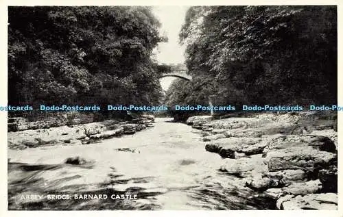 R593433 Barnard Castle Abbey Bridge J Salmon Teesdale Mercury