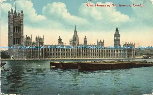 R597595 Houses of Parliament London National Series M and L No 7501