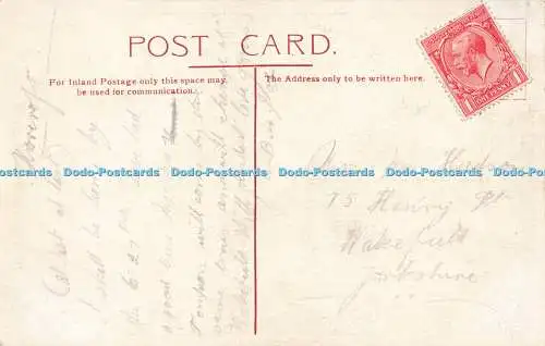 R593443 Postkarte Das Dorfkreuz