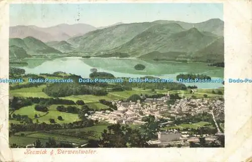 R595587 Keswick and Derwentwater 1904