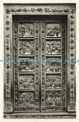 R589719 Firenze Battistero Porta del Paradiso Ghiberti Z B F