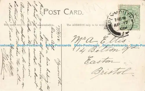 R597647 Gibraltar Rock aus N W V B Cumbo 1908