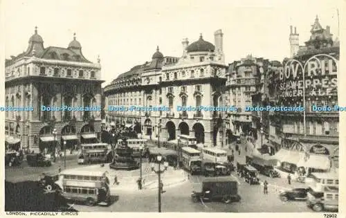 R591610 London Piccadilly Circus 72902 Photochrom