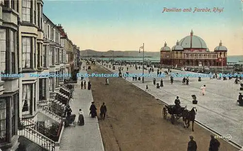 R597663 Pavillon und Parade Rhyl 64384 Valentines Serie