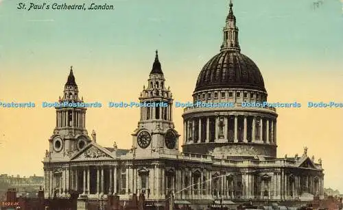 R591625 3602 St Pauls Cathedral London Valentines Serie