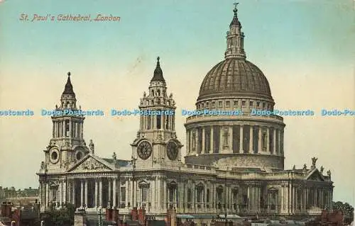 R591627 St Pauls Cathedral London Valentines Serie