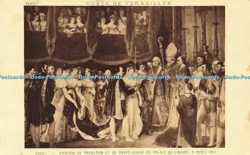 R597674 110011 Musee de Versailles Rouget Mariage de Napoleon et de Marie Louise