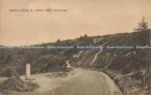 R597698 Sailors Stone and Gibbet Hill Hindhead 172800 W H A Series No 504