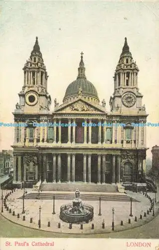 R589787 St Pauls Cathedral London Woodbury Serie Nr 364 1904