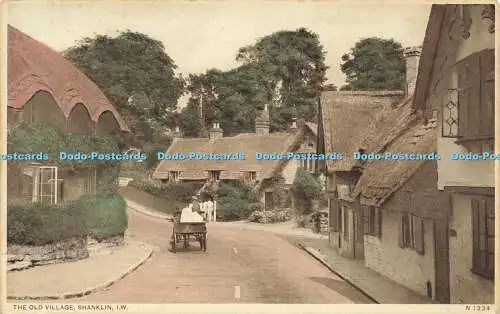 R591697 Old Village Shanklin I W N1234 Nigh 1947