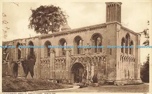 R591702 Glastonbury Abbey St Marys Chapel North Side 7242 1952