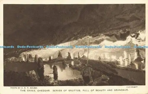 R591707 A G H Gough Caves Cheddar Grottenserie voller Schönheit und Größe