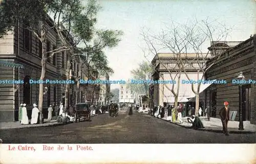 R597748 Le Caire Rue de la Poste Egypte No 3 Au Carto Sport M Rudmann and Fils