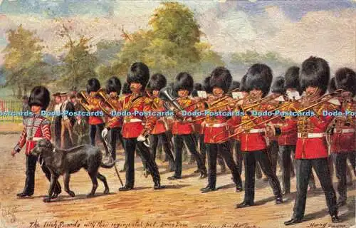 R591716 Irish Guards Military in London Tuck Oilette No 3546D