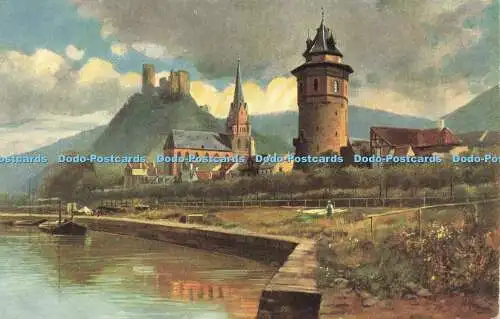 R595796 Unbekannter Ort Turm Bergkirche E v K Heidelberg 40 Edm v König