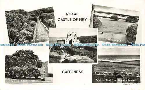 R595802 Royal Castle of Mey Caithness J Adams RP Multi View