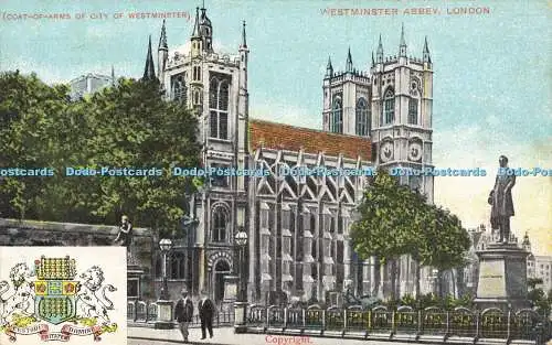 R591770 Wappen der City of Westminster Westminster Abbey London D und D 190