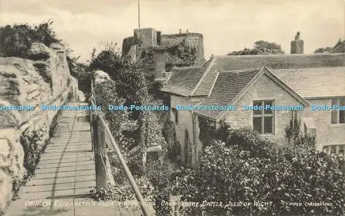 R593685 Isle of Wight Carisbrooke Castle Princess Elizabeth Room and Ramparts T