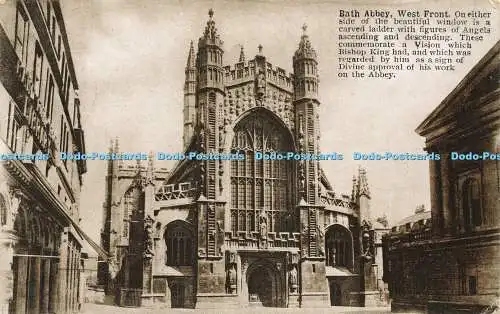 R597835 Bath Abbey West Front R Wilkinson