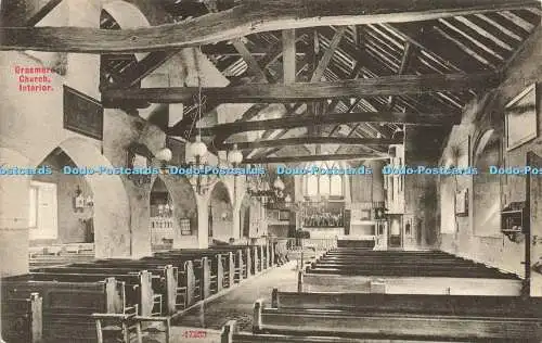 R591800 Grasmere Church Interior 17253 O F Stengel