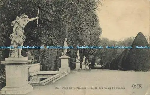 R595837 25 Parc de Versailles Allee des Trois Fontaines E L D 1908