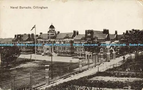 R591803 Marinekaserne Gillingham 39701 Valentines Serie 1919