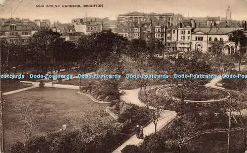 R595842 Old Steine Gardens Brighton Thos Domby 1914