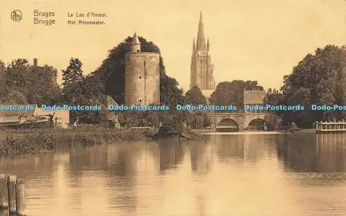 R597853 Nels Bruges Le Lac dAmour Brugge Het Minnewater Ern Thill Bruxelles Seri