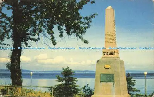 R597854 498 Alki Point Geburtsort von Seattle Washington Selithco True Color C P