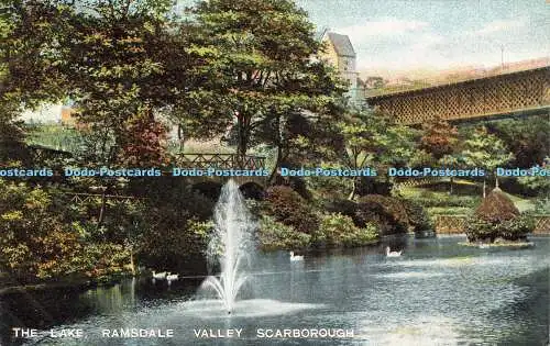 R591811 Lake Ramsdale Valley Scarborough W H S and S Scarboro and Filey