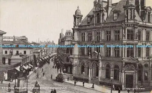 R591814 General Post Office and New Street Birmingham F F D and D