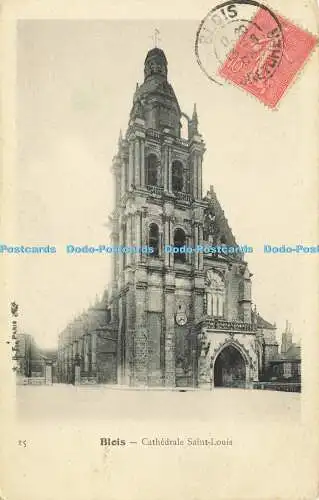 R589943 Blois Cathedrale Saint Louis B F Paris