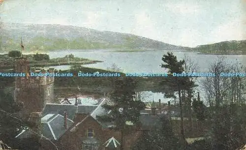 R593712 Blick auf das Seedorf und die Kirche 1914