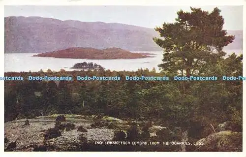 R591837 Zoll Lonaig Loch Lomond aus Steinbrüchen Luss Ideal Serie D und S K