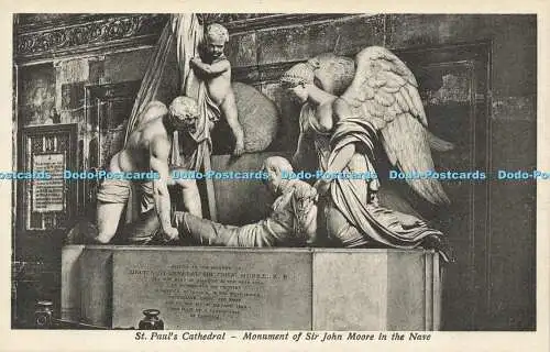 R591884 St Pauls Cathedral Monument of Sir John Moore in Nave