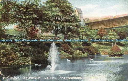 R591903 Lake Ramsdale Valley Scarborough W H S and S Scarboro and Filey 1912