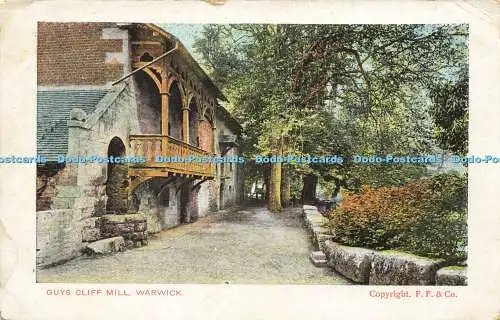 R595946 Guys Cliff Mill Warwick F F 1904