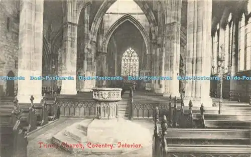 R593808 Coventry Trinity Church Interior W A Lenton