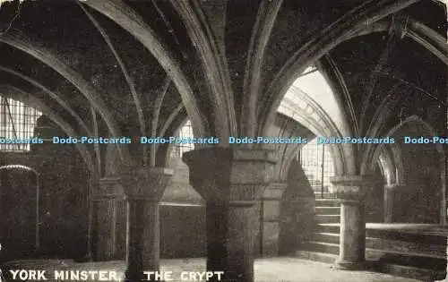 R591936 York Minster Crypt Queen Serie T T und S