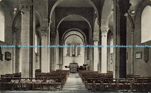 R597983 Pfarrkirche Merthyr Tydfil 61330 Valentines Serie