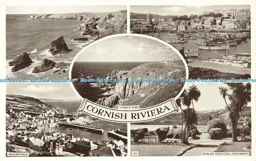 R593849 Cornish Riviera Land End Mousehole St Ives The Harbour Multi View