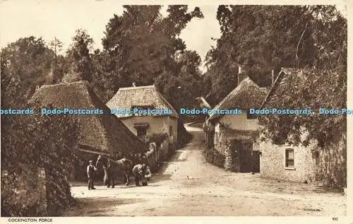 R593854 Cockington Forge Postkarte