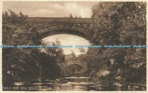 R595994 Auld and New Brigs O Doon Ayr 21865 Valentines Series