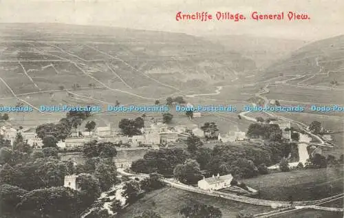 R593859 Arncliffe Village General View Grimshawe Upper Wharfedale Serie